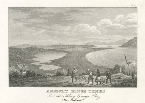 Evocative Scenes from King George's Harbour (modern-day Albany, Australia), 1836, close-up 3