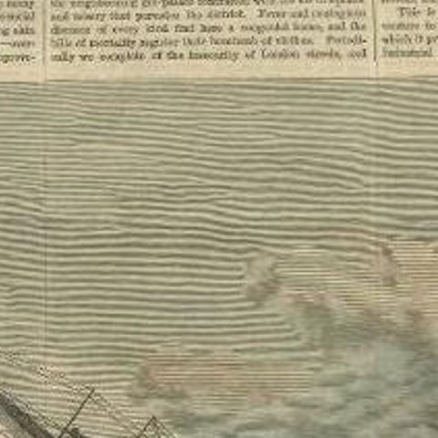 Antique Print of the Royal Victoria Yacht Club Regatta, 1869, close-up 2