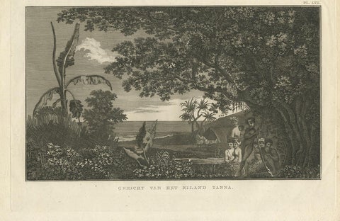 View of Tanna Island: A Glimpse into Vanuatu from Cook's Voyages, 1803, view 2