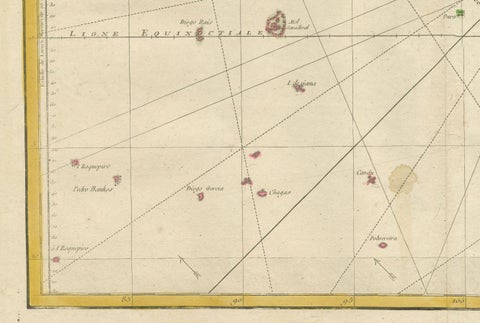 Charting the Course of Empire: Bonne's 1770 Masterpiece Maps of the Indian Ocean, close-up 2