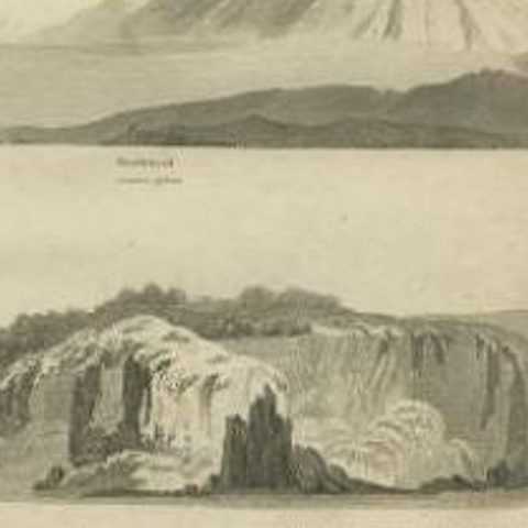 Antique Print with Coastal Views of Kamchatka in The Russian Far East, c.1784, close-up 3