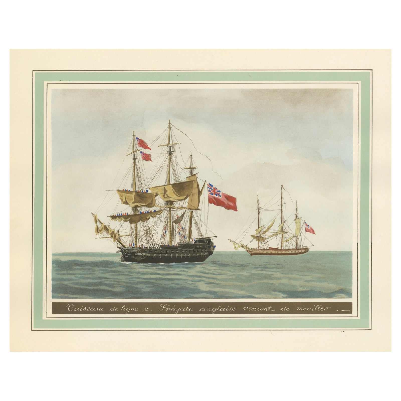 Britannia's Pride at Sea: Return from the Anchorage, circa 1920