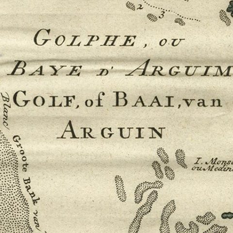 Bay of Arguin, West Coast of Africa from Cape Blanco to Tanit, Africa, 1747, close-up 3