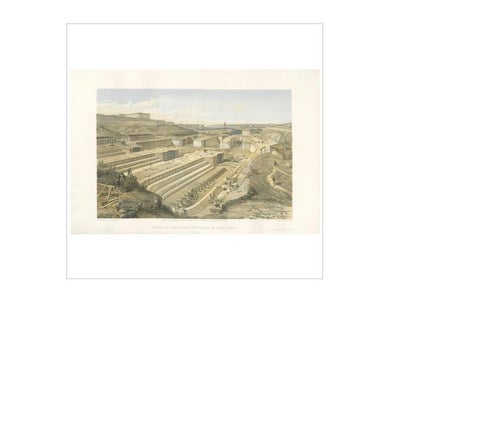 Antique Print of Docks at Sebastopol 'Crimean War' by W. Simpson, 1855, view 4