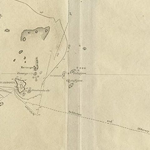 Antique Chart of the Friendly Islands or Tonga in the Pacific Ocean, 1785, close-up 2