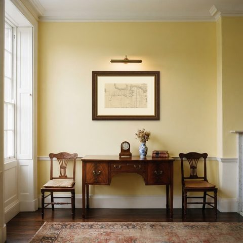 Antique Map of the Harbour of Tongatabu, One of the Tonga Islands, 1803, shown framed in a room