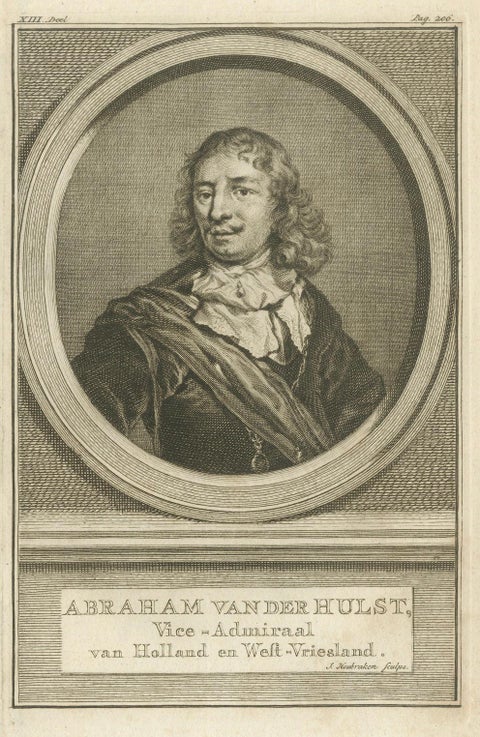 Set of Three Dutch Naval Portraits, Van der Hulst, Kallenberg & Sweers, c.1700, close-up 1