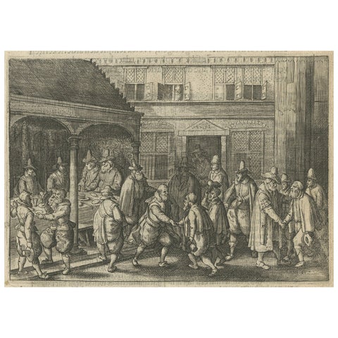 The Return of Dutch Explorers to Amsterdam Harbor, Pontanus, 1611