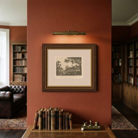 Serene Daily Life in New Caledonia: A Captured Moment from Cook's Voyages, 1784, shown framed on a wall