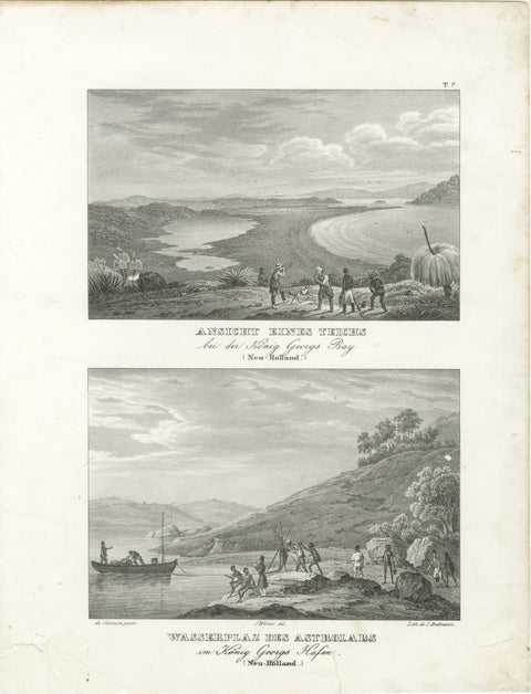 Evocative Scenes from King George's Harbour (modern-day Albany, Australia), 1836, view 2