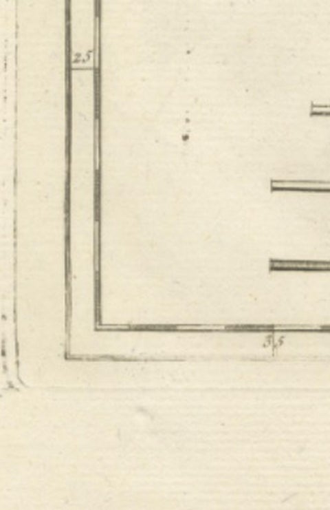 Antique Map Martinique Caribbean Island Chart, Rigobert Bonne French Map, c.1780, close-up 3