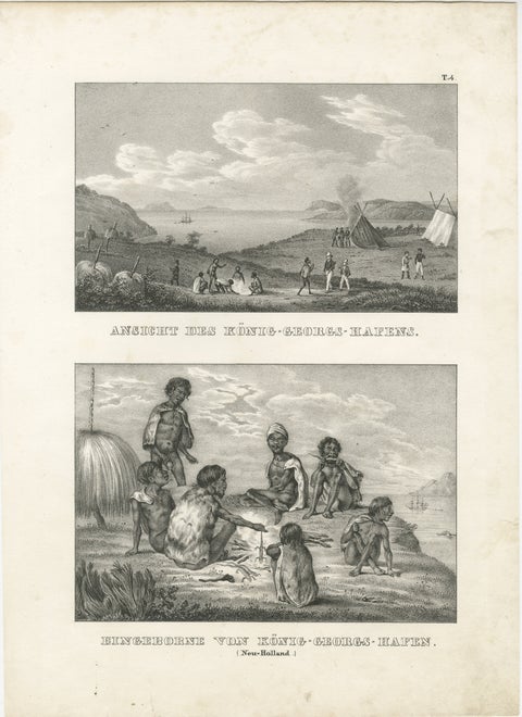 Scenes from King George's Harbour, New Holland (modern-day Australia), 1836, view 2