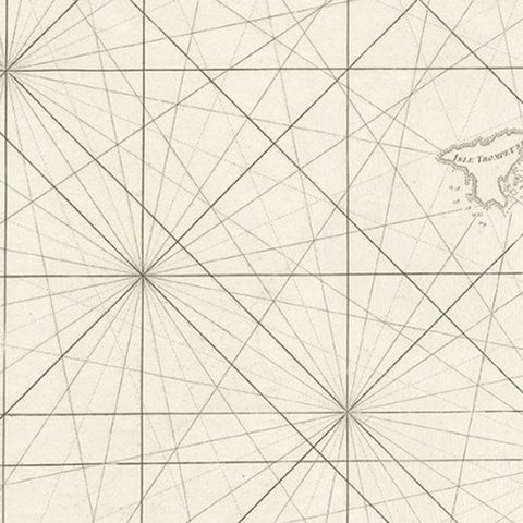Sea Chart of Part of the Southwestern Coast of Sumatra & Nias, Indonesia, C1775, close-up 2