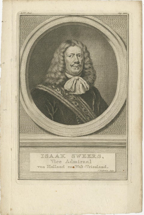 Set of Three Dutch Naval Portraits, Van der Hulst, Kallenberg & Sweers, c.1700, view 4