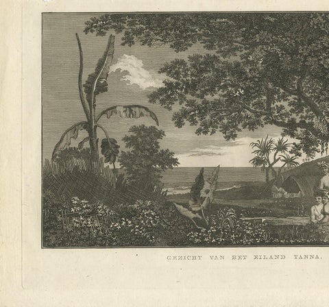 View of Tanna Island: A Glimpse into Vanuatu from Cook's Voyages, 1803, view 3