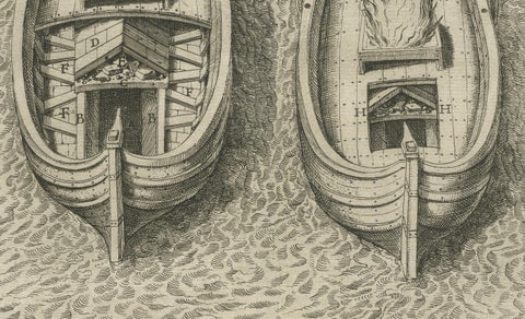 Ingenious Destruction: Fire Ship Design of the Eighty Years' War, 1632, close-up 2