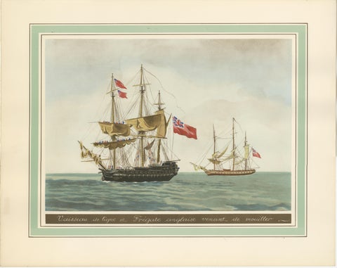 Britannia's Pride at Sea: Return from the Anchorage, circa 1920, view 2