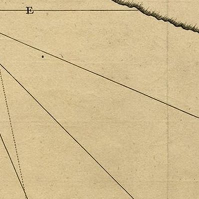 Navigational Chart of Mexico's Coast, with Acapulco and Port Marquis, 1748, close-up 1