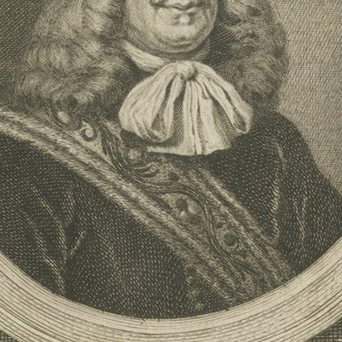 Dutch Naval Leaders, Florisz, Sweers, and Van Nes, c.1750 Copper Engravings, close-up 2