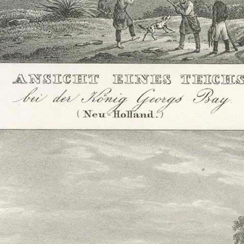 Evocative Scenes from King George's Harbour (modern-day Albany, Australia), 1836, close-up 5