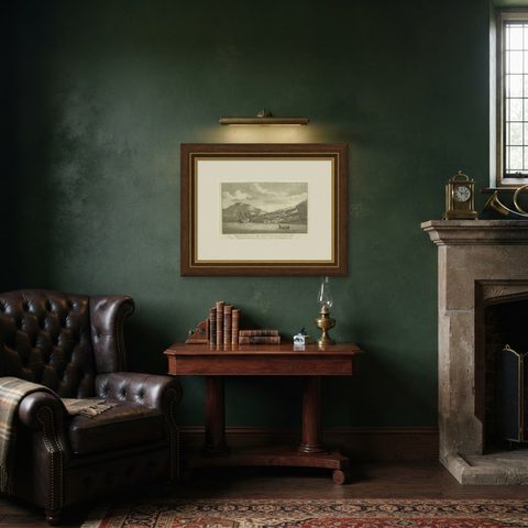 Repairing the Endeavour: Captain Cook's Maritime Ordeal at Hope Islands, ca.1770, shown framed in a room