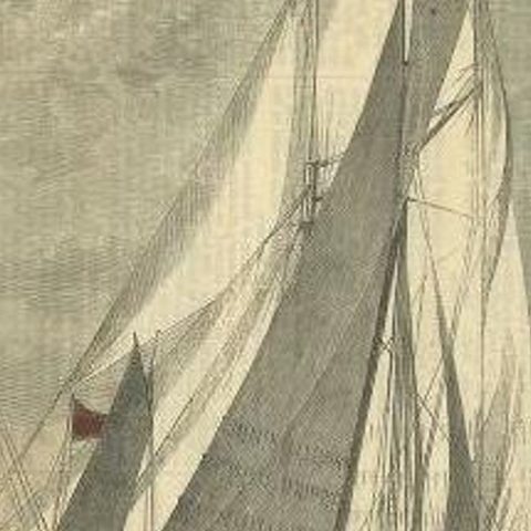 Royal Victoria Yacht Club, London News, 1877, close-up 2
