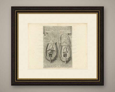 Ingenious Destruction: Fire Ship Design of the Eighty Years' War, 1632, shown framed