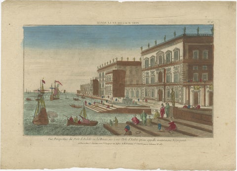 Optical View of the Port of Boeotia Near the Island of Evvia, Greece, view 2
