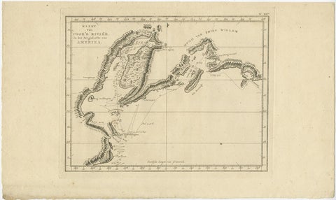 Original Chart Showing the Region between Cape Grenville and Cape Suckling, 1803, view 2