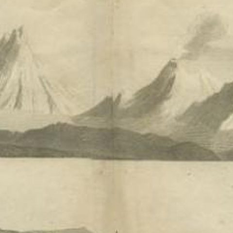 Antique Print with Coastal Views of Kamchatka in The Russian Far East, c.1784, close-up 4