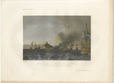 Coëtlogon Captures Four Dutch Warships off Lisbon, 1839, view 2