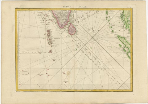 Charting the Course of Empire: Bonne's 1770 Masterpiece Maps of the Indian Ocean, view 3