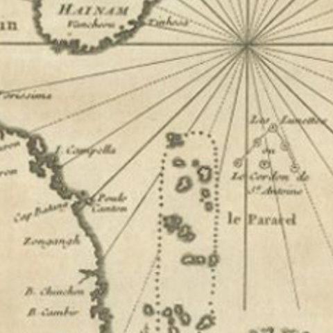 Antique Map of the Coast of China by Bellin, 1752, close-up 2